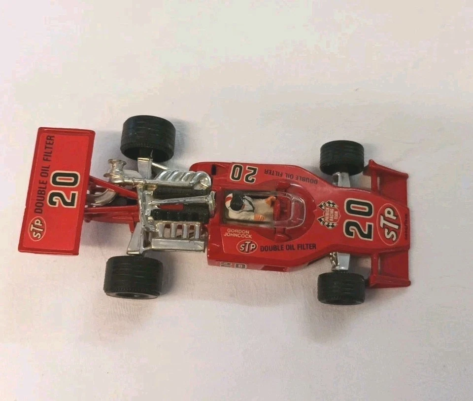 Auto da corsa vintage Corgi Toys 159 STP Patrick Eagle Indianapolis in scatola c 1974 - Immagine 3 di 4