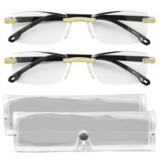 Adjustable Auto Focus Glasses for Reading, AntiBlue Light, ColorChanging