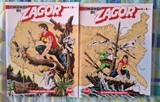 I MONDI DI ZAGOR 1 E 2 SERIE COMPLETA ★ COME NUOVO  DA EDICOLA ★  BONELLI