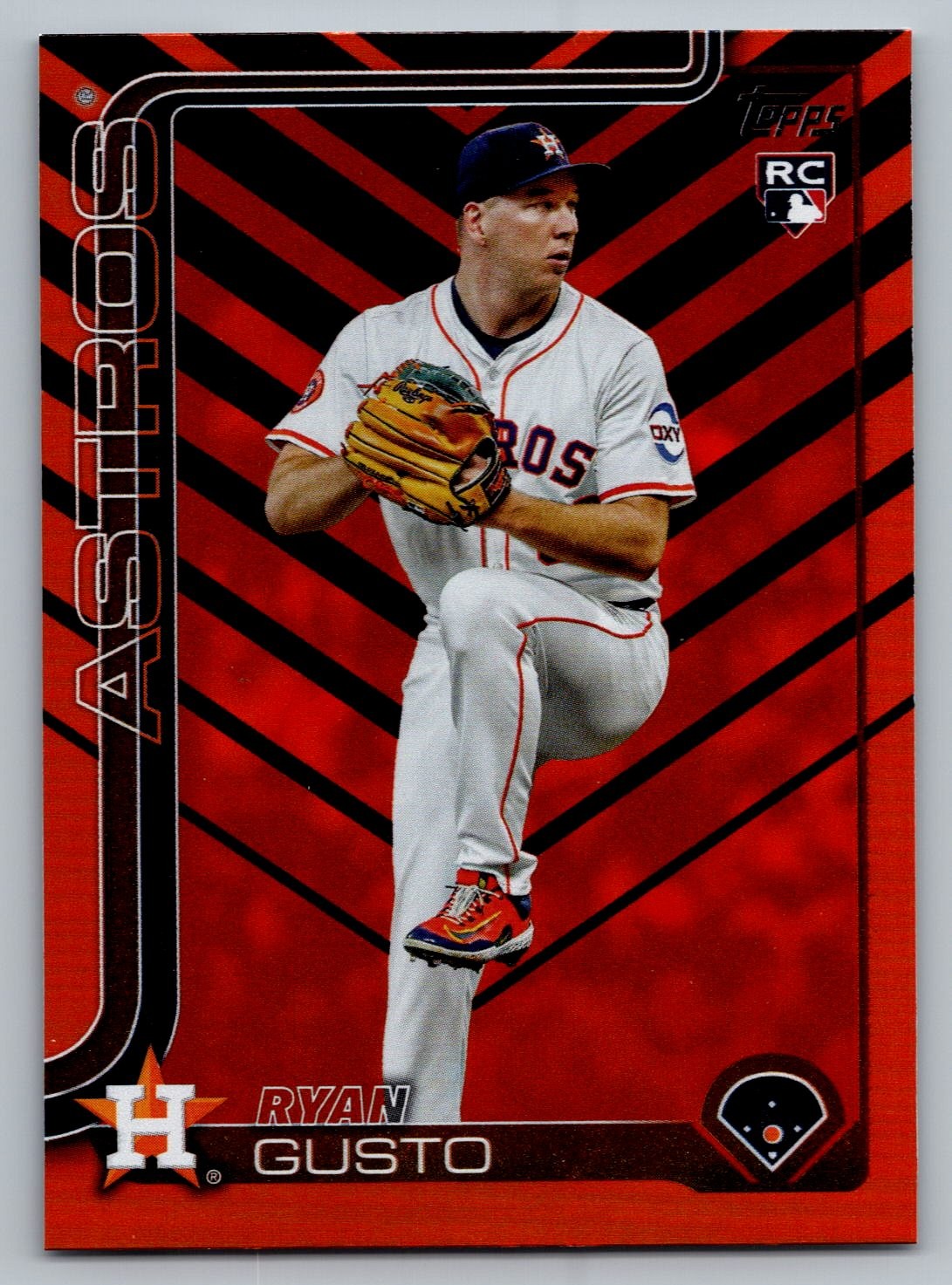 2025 Topps Update #US292 Ryan Gusto Holiday RC Houston Astros Free S&H