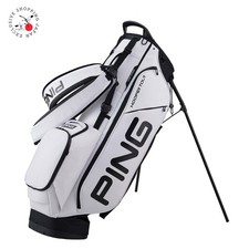 PING Golf Hoofer Tour Carry Stand Bag 9.5 in 5-Way Lightweight Unisex White 2025