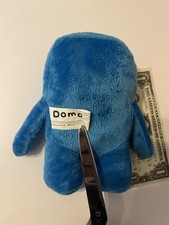 Domo 7 Inch Plush Lot Of 4 Batman Brown Blue Orange