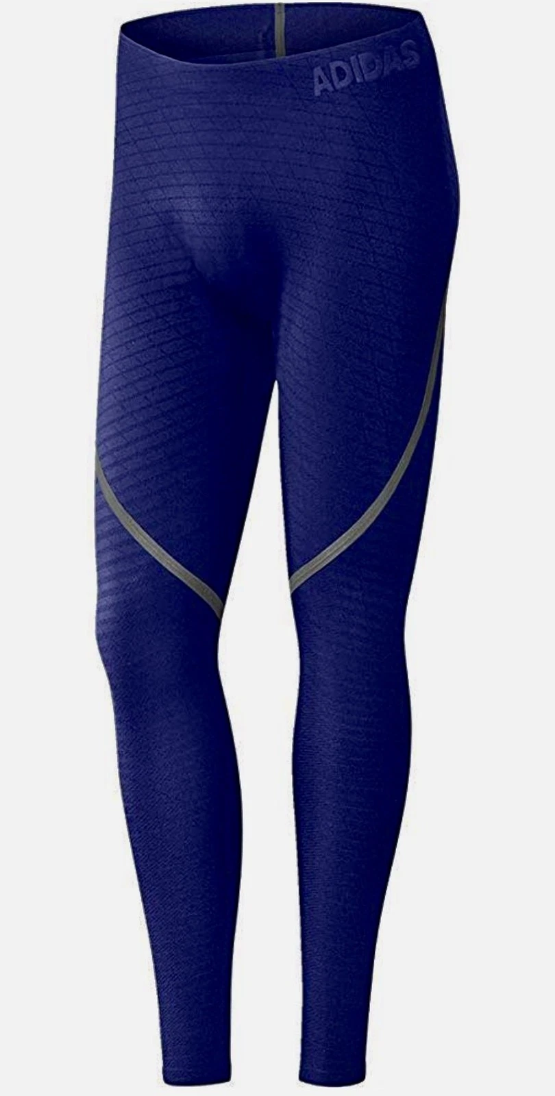ADIDAS Alphaskin 360 Compression Long Tights Pants Mystery Ink Blue Mens Sz S SM