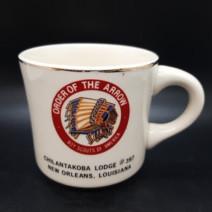 BSA Mug Order Of The Arrow  CHILANTAKOBA LODGE #397 NEW ORLEANS, LOUISIANA 1970s