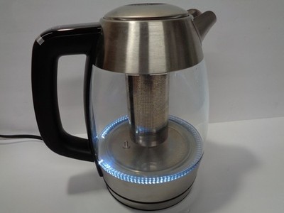 Sur La Table SLT-4408 Digital Kettle + Infuser 7.5 Cups 60 Oz + Base