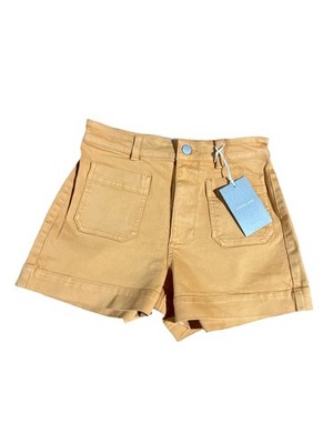 Women's EVERLANE Size 2 The Patch Pockets Shorts Apricot Orange