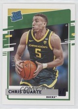2021 Chronicles Draft Picks Donruss Rated Rookies Purple /49 Chris Duarte 0c3e
