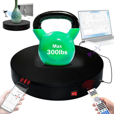 Programmable Motorized Electric Turntable Command-Controlled Rotating Platform P
