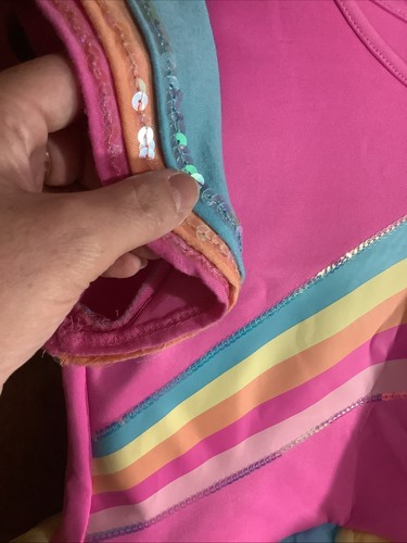Jojo SIWA Kostüm rosa Tutu Überziehkleid ~ Nickelodeon neu mit Etikett XL 14/16 - Bild 6 von 21