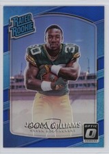 2017 Donruss Optic Rated Rookie Blue Prizm 119/149 Jamaal Williams #167 i6j