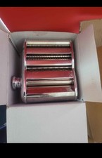 Stainless Steel Pasta Maker Machine Traditional Italian Style with Box