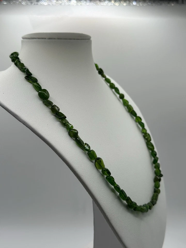 铬透镜芯片项链 17 英寸 — 第 4/4 张图片