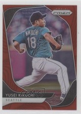 2020 Panini Prizm Tier II Red Prizm Yusei Kikuchi #150 y8h
