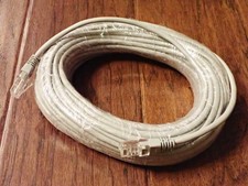 60FT/18M Gray CAT5 Network Internet LAN RJ-45 Ethernet POE Patch Cable NEW 