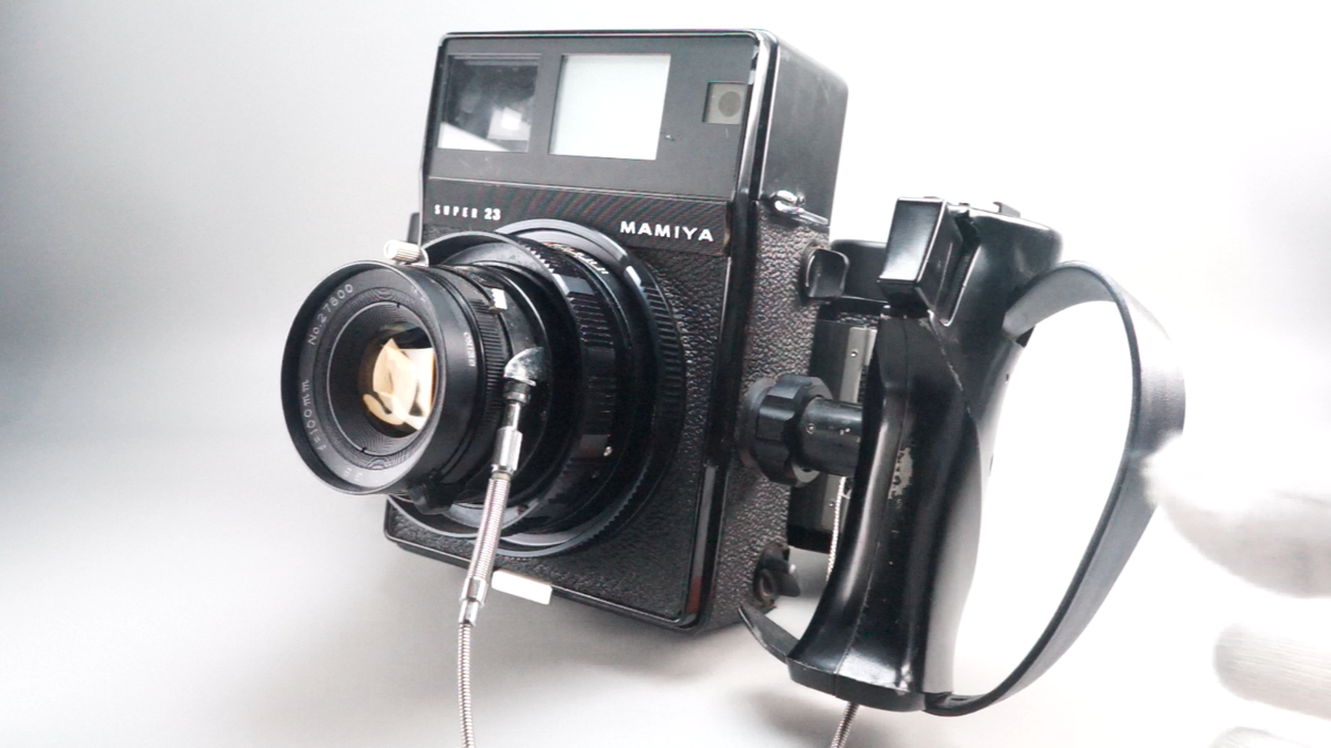 Mamiya Press Super 23 Film Camera 100mm F3.5 Lens With FILM