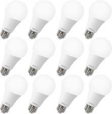 A19 Light Bulbs, 100 Watt Equivalent LED Bulbs, 5000K Daylight, 1500 LM, 15000 H