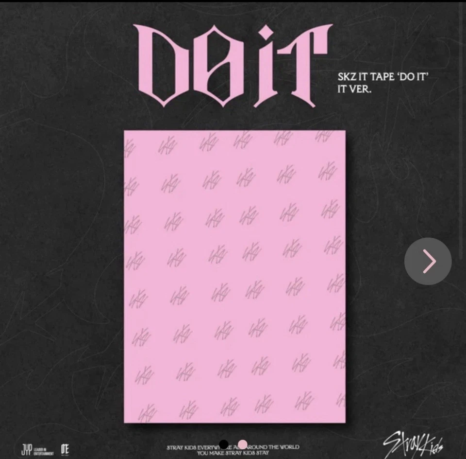 STRAY KIDS SKZ IT TAPE DO IT SIGNED ('IT VER.') PRESALE BRAND NEW Free Shipping - Image 3 of 4