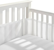 BreathableBaby Breathable Mesh Crib Liner Classic Collection White - New  