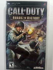 Call of Duty: Roads to Victory Sony PSP 2006 CIB Complete With Manual And Disc