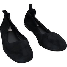 AGL Attilio Giusti Leombruni Black Ballet Flats Women's EU 39.5