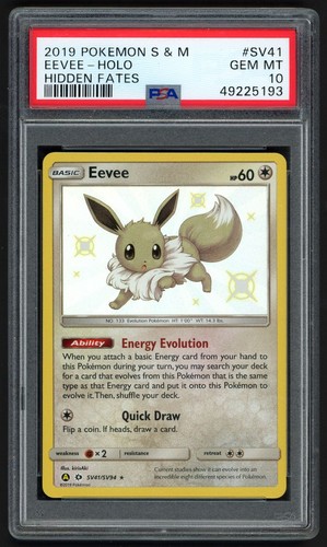 Eevee graded PSA 10 for sale on eBay