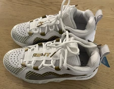 Rip It Future Volleyball Shoes womens Size 7.5  white & gold  New! sneakers