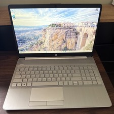 HP 15-dw102na Pentium Gold CPU 6405U 2.40GHz 8gb RAM Windows 11 128GB SSD