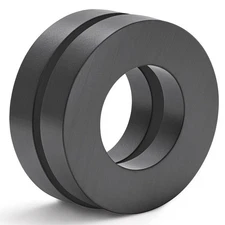 Large Magnet - Grade 10 Big Magnets Heavy Duty, OD60 x ID32 x 10mm Strong Rou...