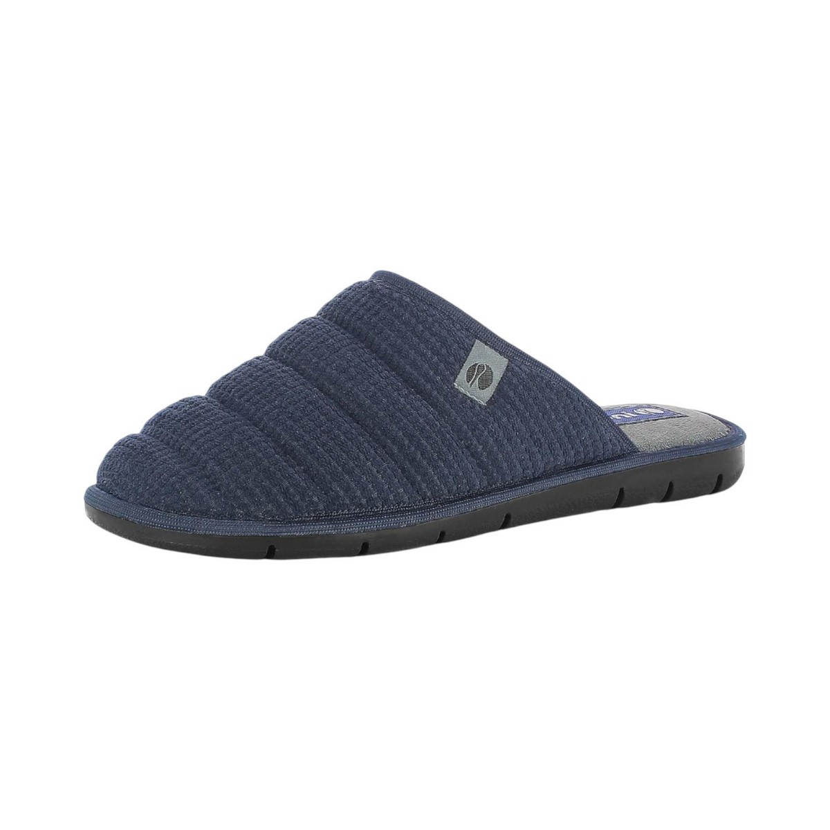 INBLU ciabatte uomo invernali pantofole calde tessuto punta chiusa