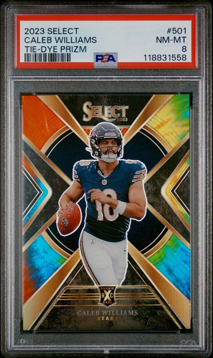 2023 Panini Select - 2024 Xrc Prizm Caleb Williams #501 Tie