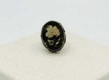 Ring Silber Rauchquarz Massive