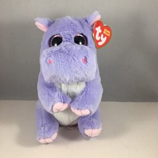 Ty Beanie Baby Bellies HENRIETTA Hippopotamus Hippo 6" NEW Stuffed Animal Toy