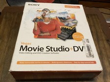 Sony Vegas Movie Studio DVD Windows Version New Old Stock Free Shipping
