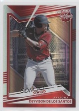 2022 Panini Elite Extra Edition Status Red /299 Deyvison De Los Santos #109 17wc