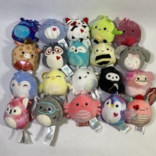 Lot Of 20 Kellytoy Squishmallow Plush Clip On 3.5"