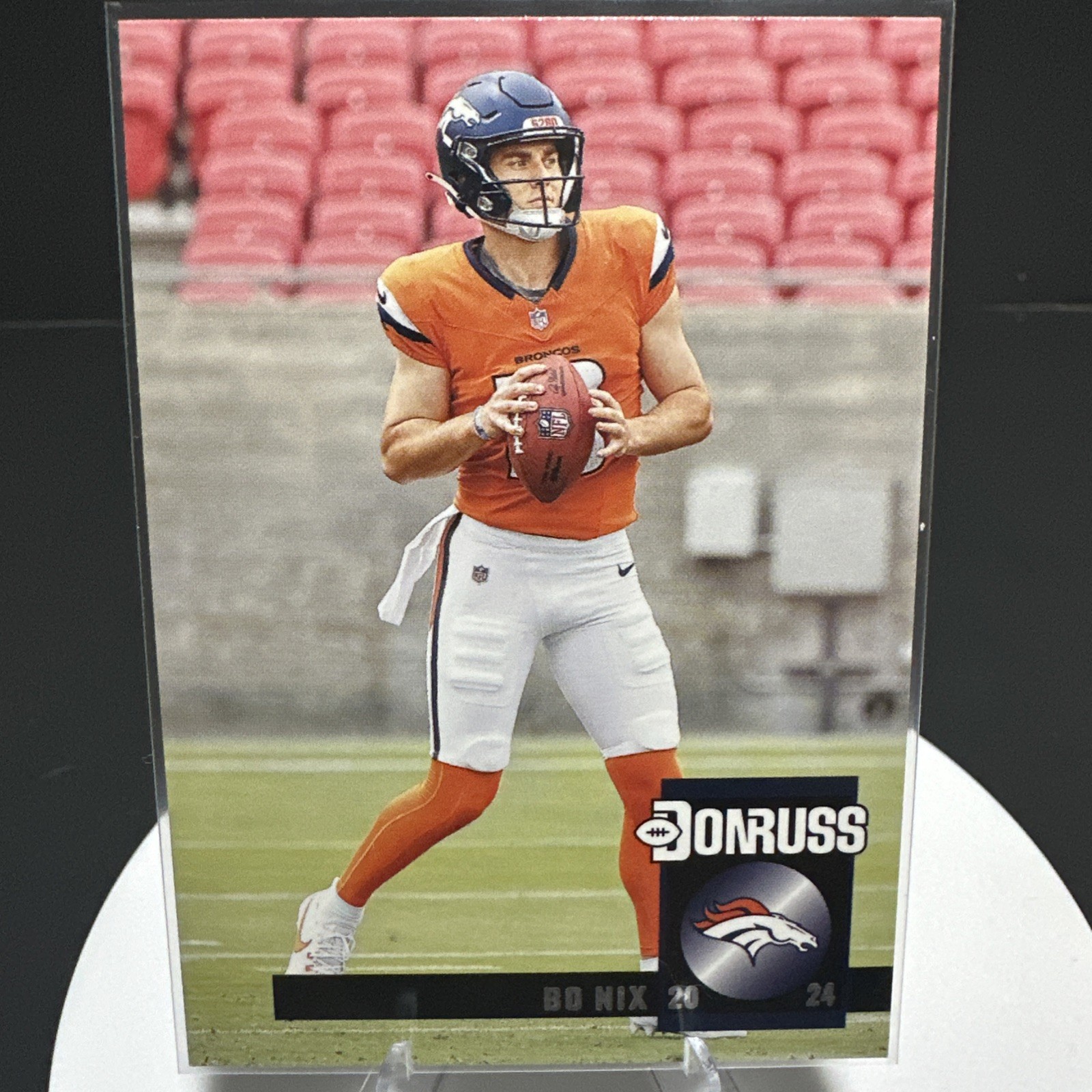 Bo Nix #28 Denver Broncos 2024 Panini Donruss Football Retro 1994 RC