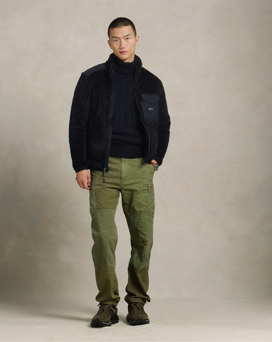 ポロ ラルフローレン｜20SS Utility Cargo （Ov・30/32） Polo Ralph Lauren Distressed Patchwork Military US Army