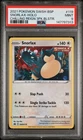 2021 POKEMON SWSH BLACK STAR PROMO #119 SNORLAX-HOLO PSA 9