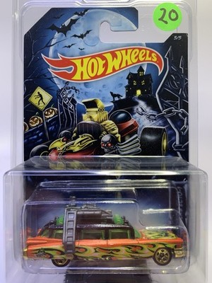 2014 Hot Wheels Halloween Ghostbusters Ecto-1 Kroger Exclusive