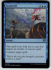 Brush Off Foil Uncommon Secrets of Strixhaven 39 MTG Near Mint 2026