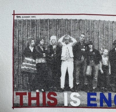 Lonsdale X This Is England Skinhead movie Film Promo Tee Rare T