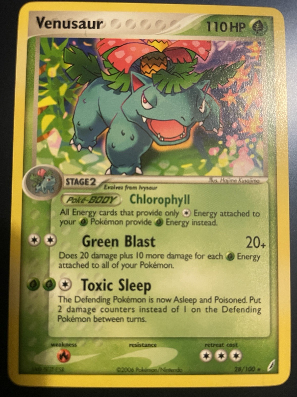 Venusaur 28/100 Crystal Guardians