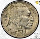 1928 AU55 PCGS Buffalo Nickel PQ Nice Affordable Type Coin Trueview