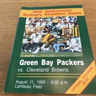 Green Bay Packers 1990 Program 30th Bishop’s Charities Game great condition  — photo 1
