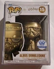 VAULTED Funko Harry Potter Albus Dumbledore 15 Gold LIMITED EDITION w/ PROTECTOR