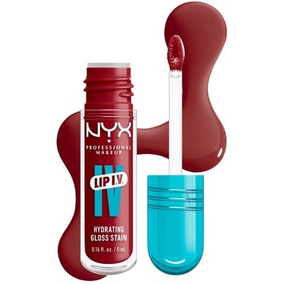 NYX Lip IV Hydrating Gloss Stain 2in1 Lipgloss 12h Cranberry Splash