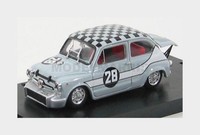 Brumm R418 Fiat 600 Abarth 1000 Berlina N 28 Scuderia Abarth 2Nd Zandvoort Tro