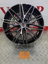 OEM PORSCHE MACAN 95C RS SPYDER 22” 9J BLACK D-CUT FRONT ALLOY WHEEL 95C601025AD