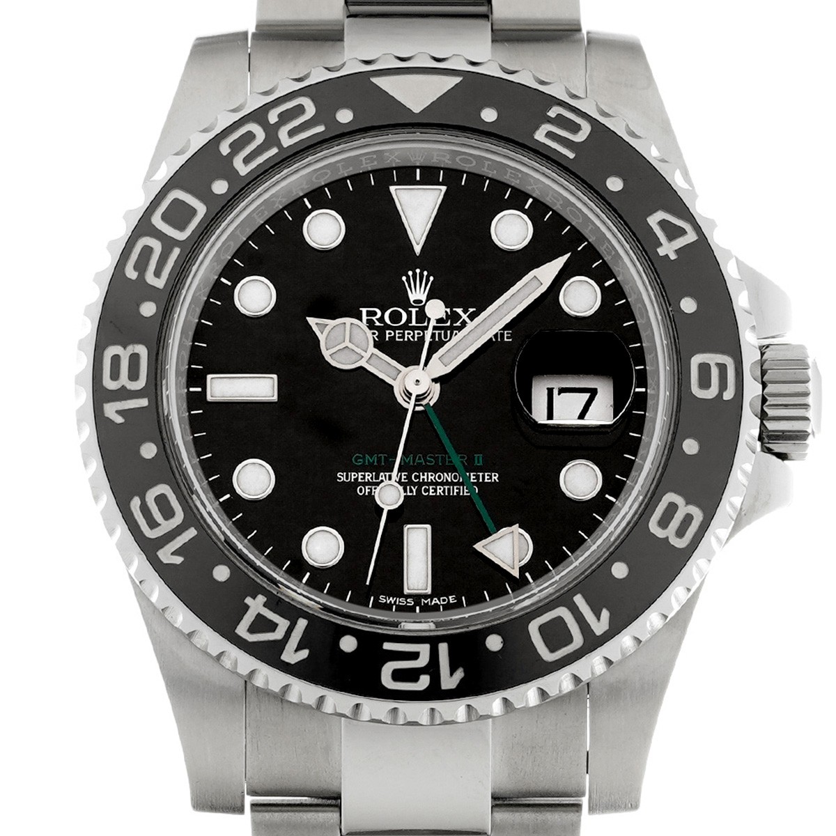 ROLEX GMT-MasterII 116710LN black WATCH 723604 image 6