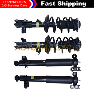 4x Front Rear Shock Struts Assys w/CDC Fit Cadillac XT5 GMC Acadia SL 2017-2020